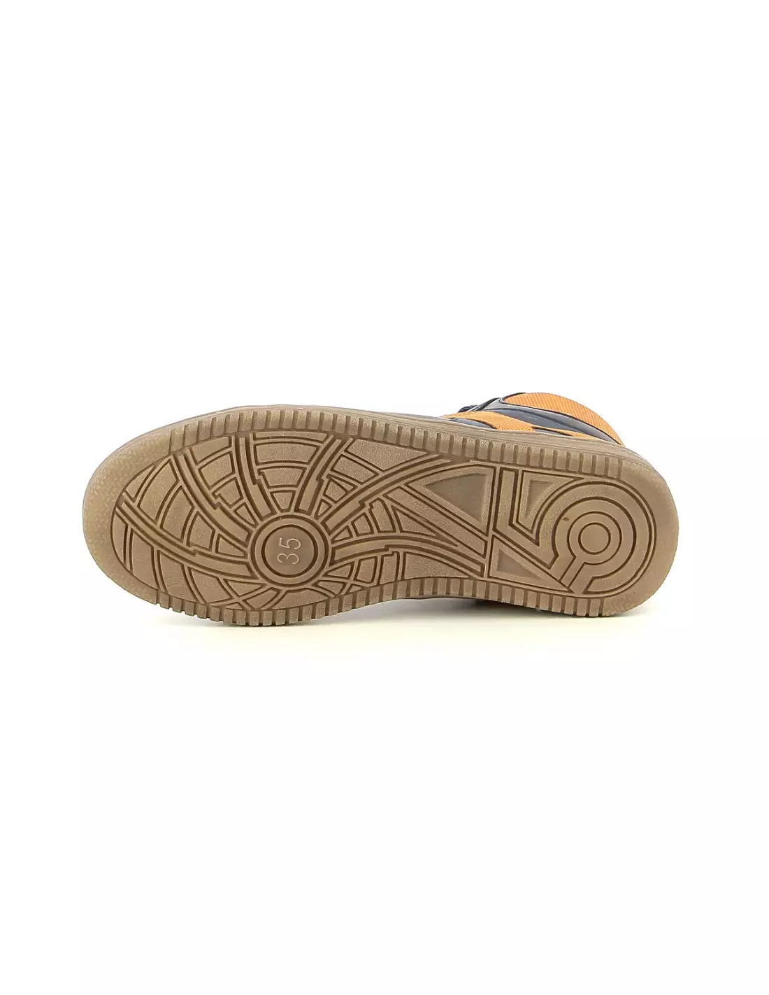 KICKERS LOWELL - Baskets Marineorange