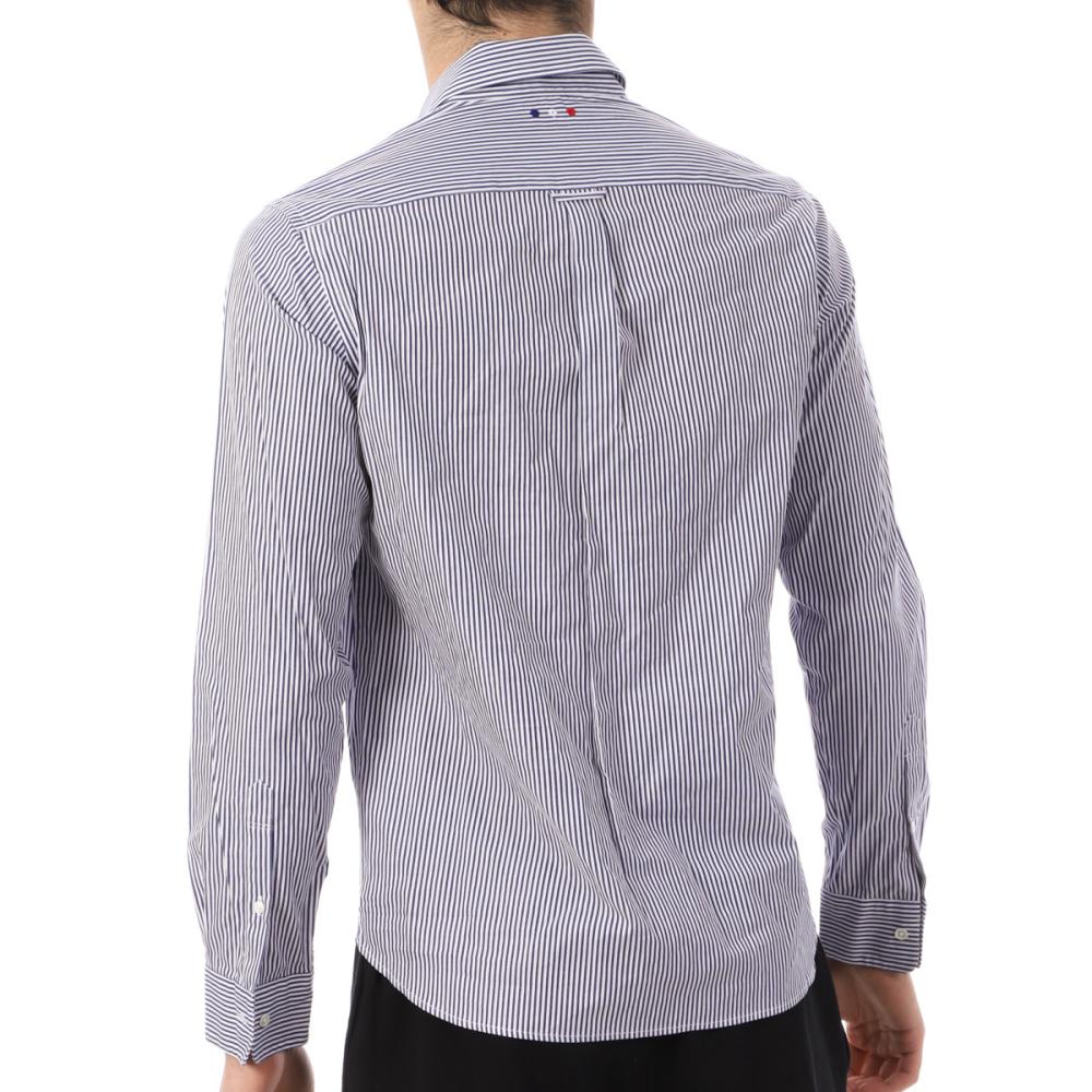 PSG PSG Chemise à Rayures Marine Homme PSG 109