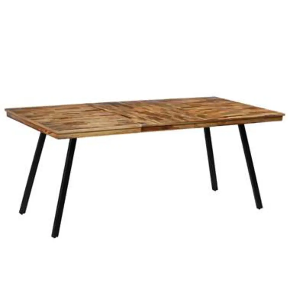 vidaXL - Eettafel - Bruin - Hout