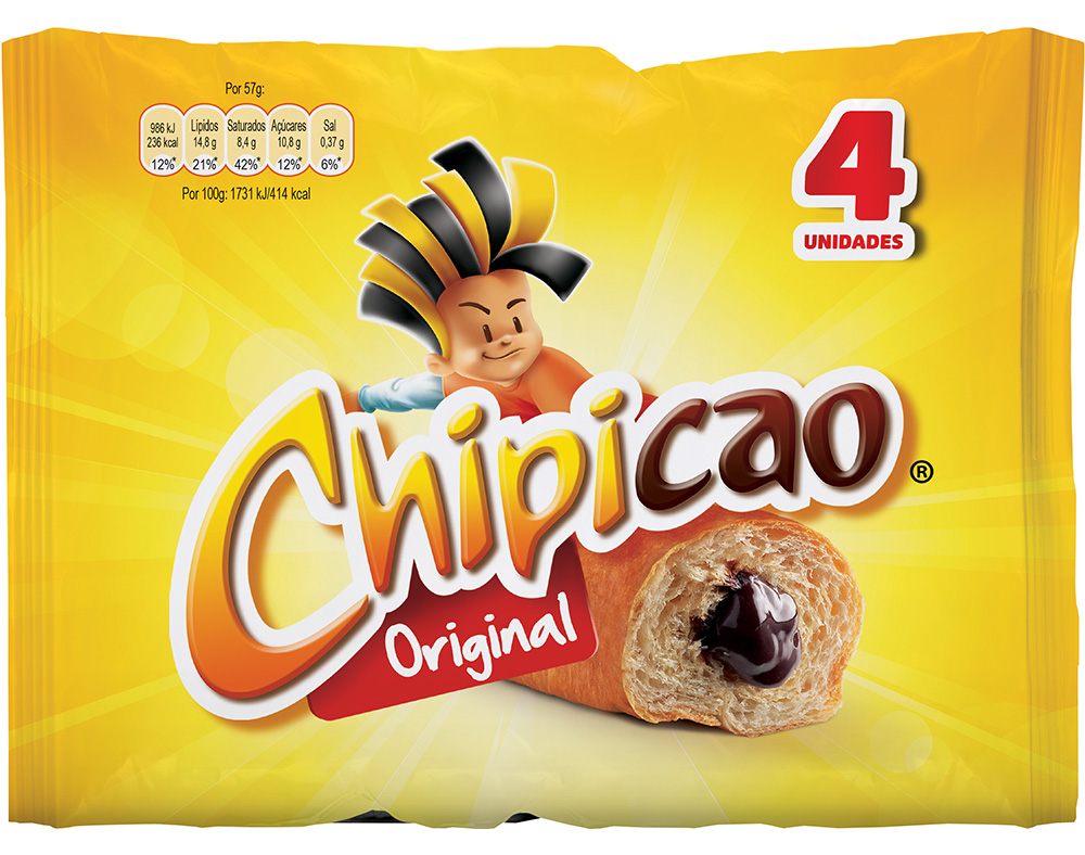 SNACK CHIPICAO MULTIPACK 4X57G