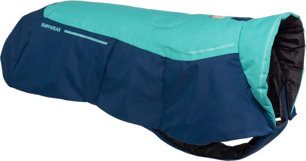 Ruffwear Vert Hundejacke wasserdicht XXS 33–43 cm Aurora Teal