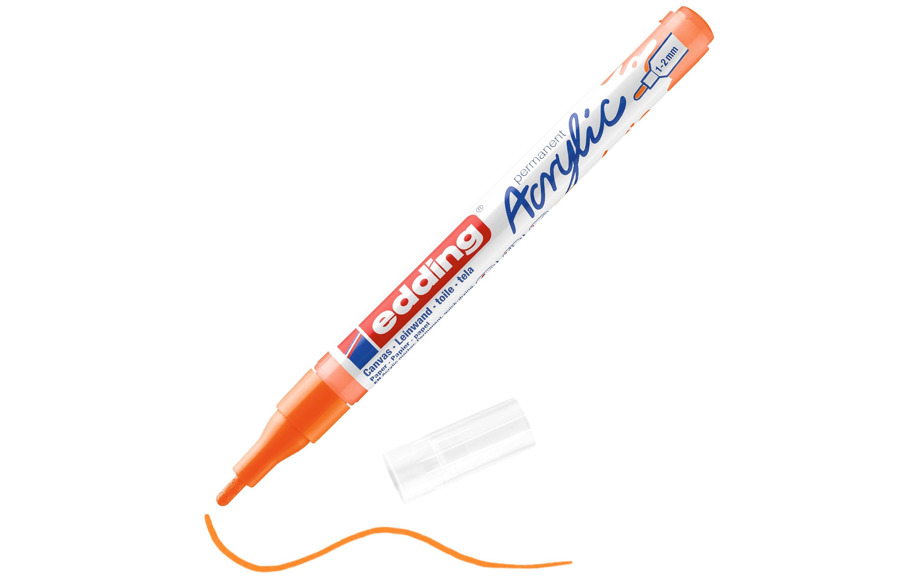 Acrylmarker 5300 Fein, NeonorangeSchnelltrocknende Acrylstifte