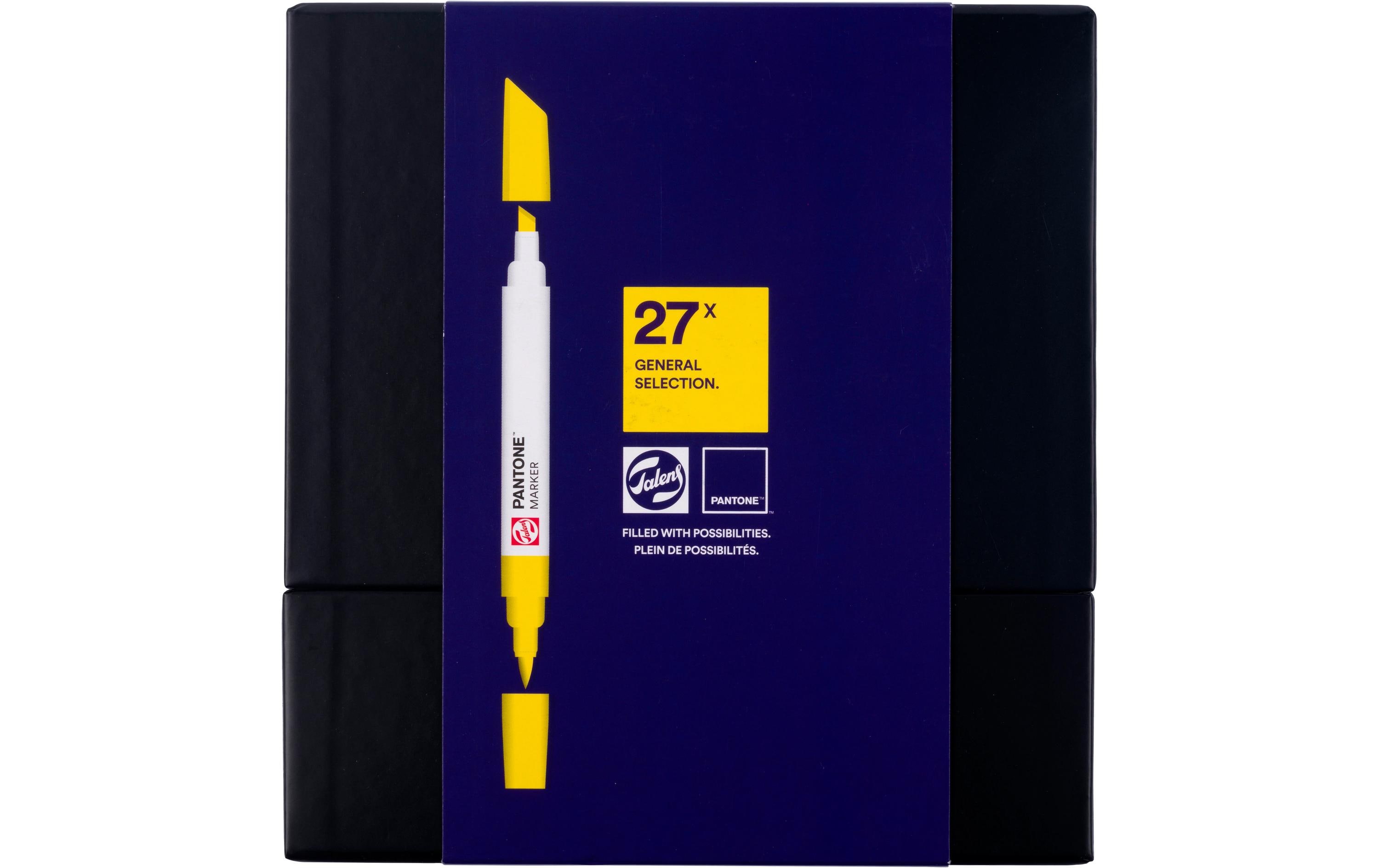 Pantone Marker Set 27x Mehrfarbig<br>Wasserbasierte Marker
