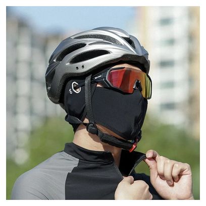 Bonnet Refroidissant en Soie Glacée Visage noir