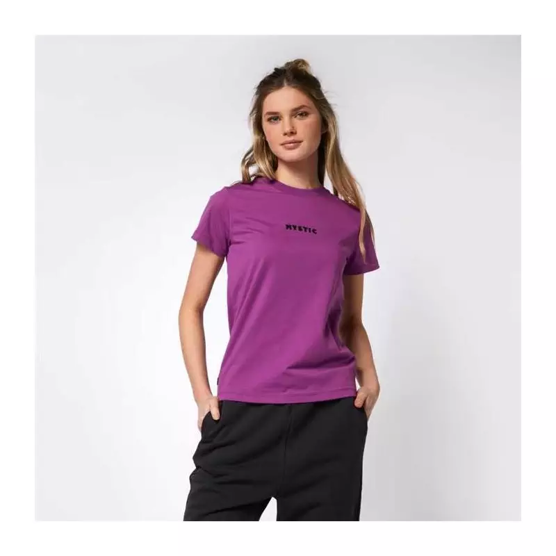 Tee shirt femme MYSTIC Brand Season Tee Sunset Purple