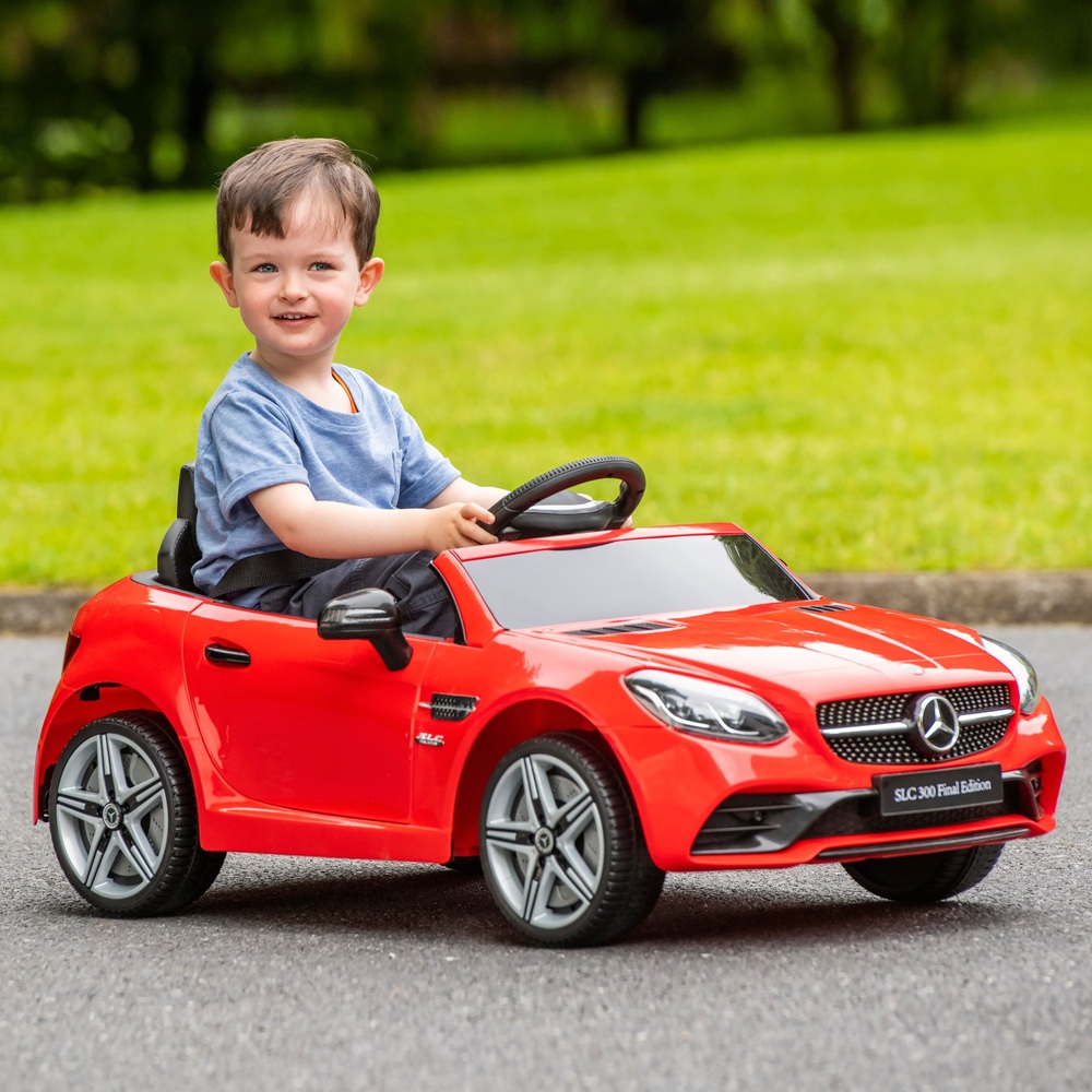 Mercedes SLC 6V Elektro-Kinderfahrzeug – Rot