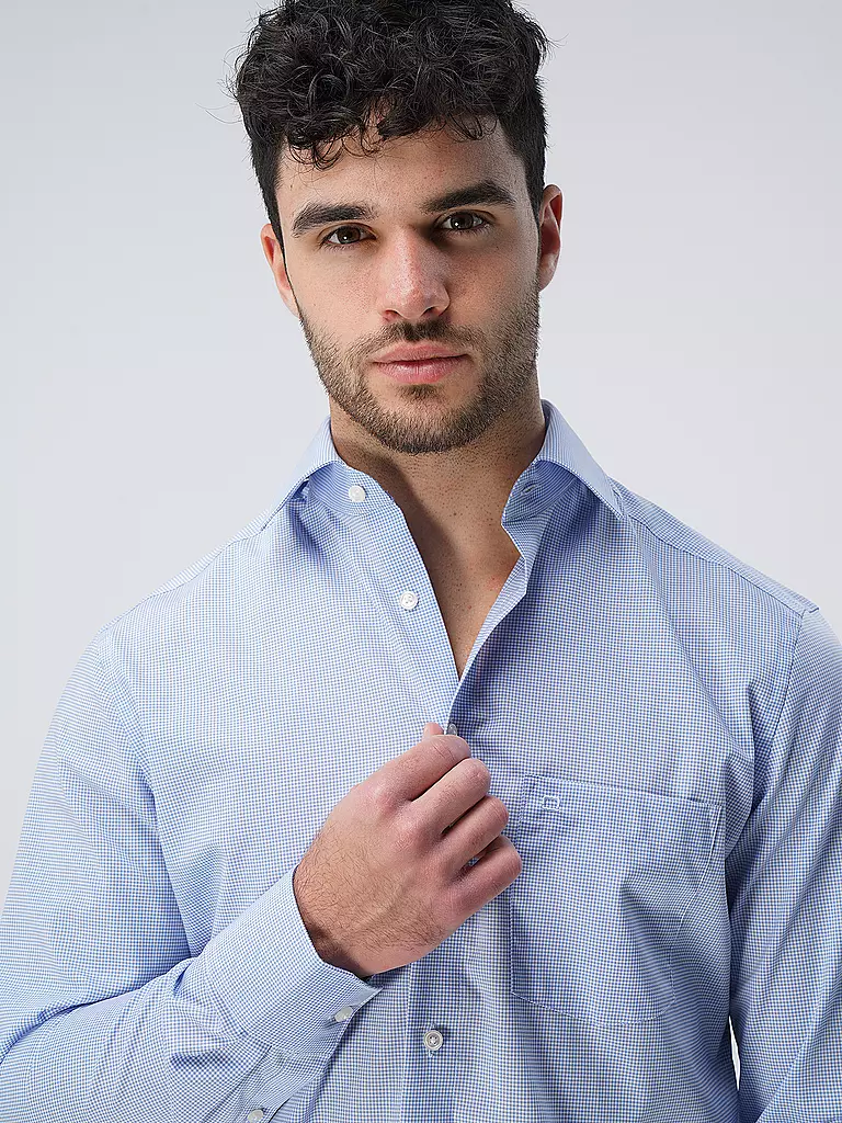 OLYMP Hemd Modern Fit blau