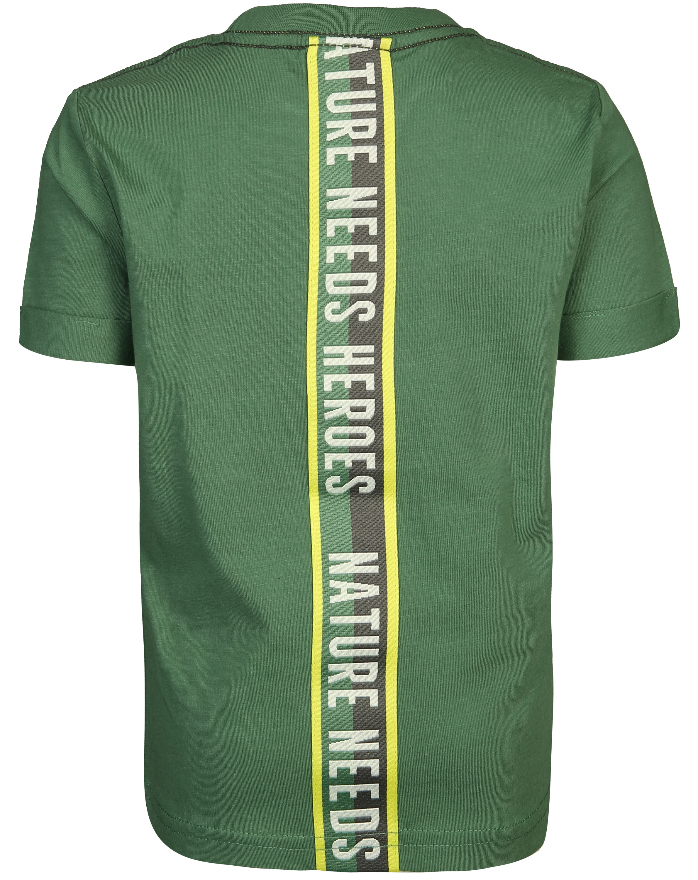 T-Shirt SAVE THE WHALES in waldgrün