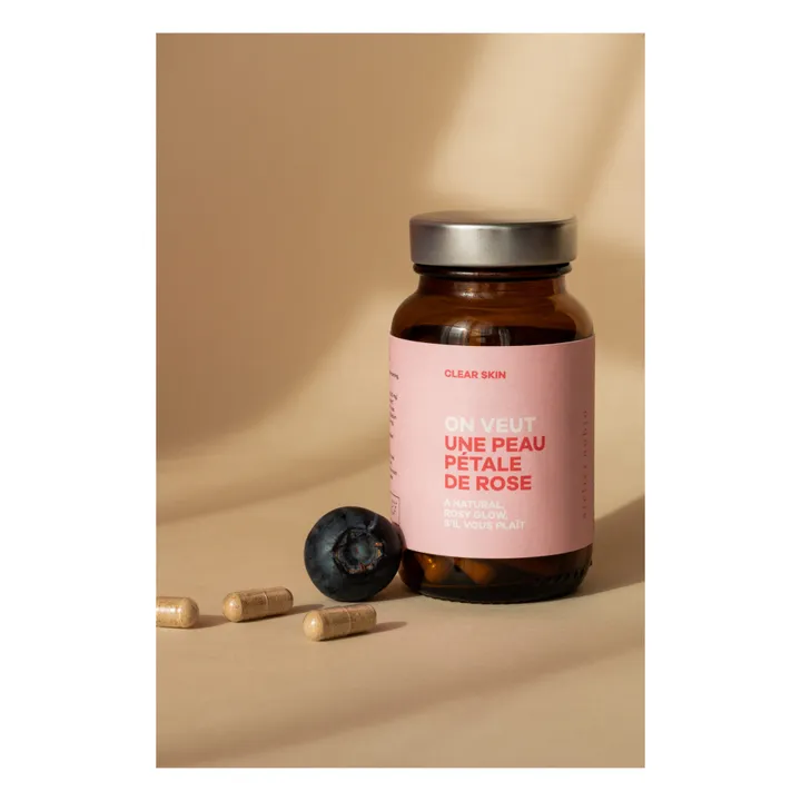 Atelier Nubio Peau pétale de rose Complément alimentaire - 1 mois