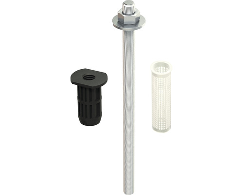 Robuust afstandshoudersysteem Tox Thermo Proof M12x300 mm 20 stuks