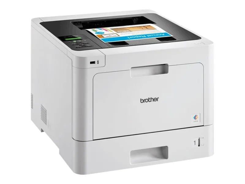 Brother HL-L8260CDW - Printer - farve - Duplex - laser - A4/Legal - 2400 x 600 dpi - op til 31 spm (mono) / op til 31 spm (farve) - kapacitet: 300 ark - USB 2.0, Gigabit LAN, Wi-Fi(n), USB vært