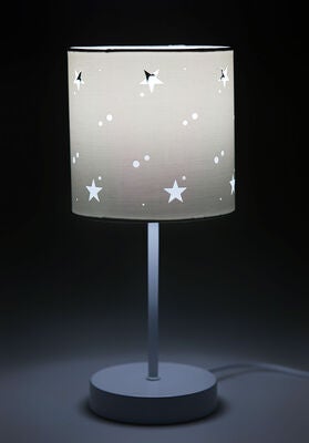 Alice & Fox Bordlampe Star, White