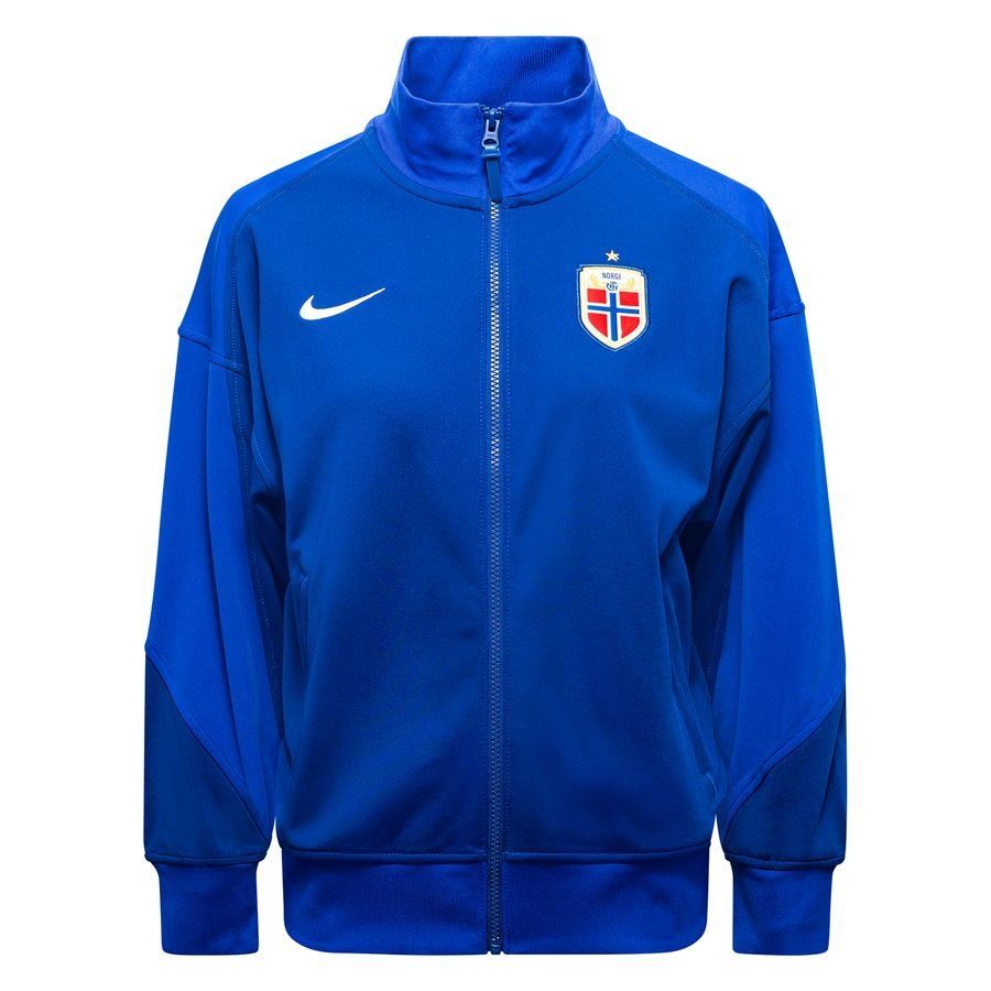 Norvège Veste d'Entraînement Dri-FIT Academy Pro Anthem - Bleu Royal/Bleu/Blanc Femme