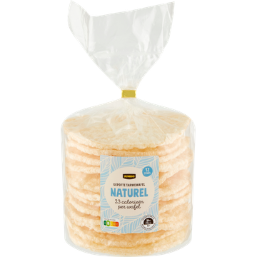 Jumbo Gepofte Tarwewafel Naturel 12 Stuks