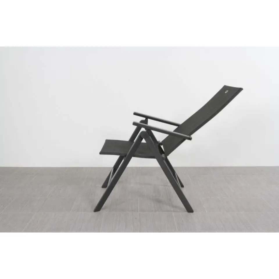 Hartman Napoli/Kings tuinset antraciet - 180x100 cm