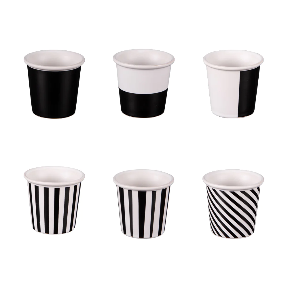 Coffret de 6 gobelets Old school 9 cl Table passion