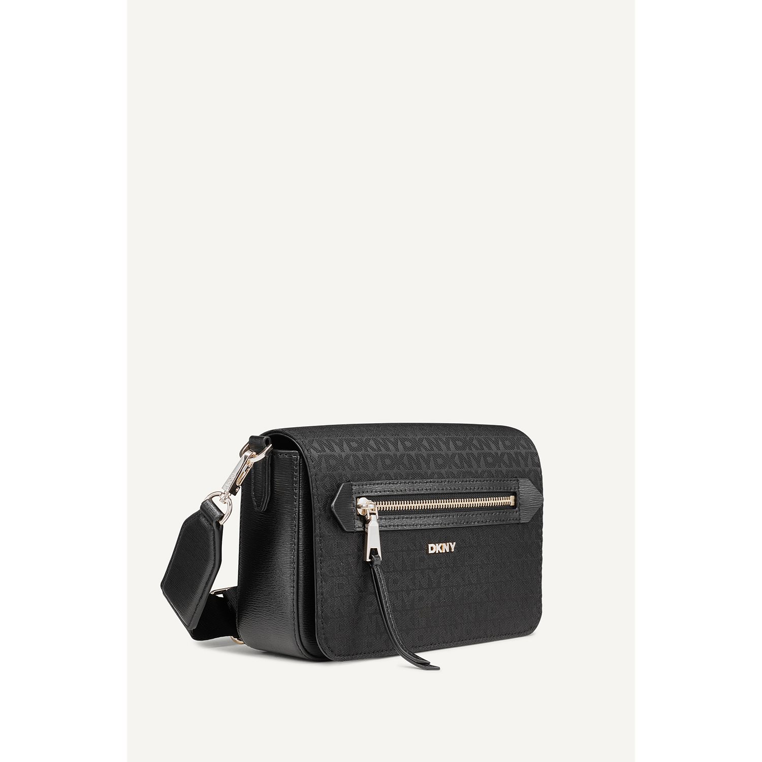 DKNY Bryant Ave Md Flap Cbody jet black/black