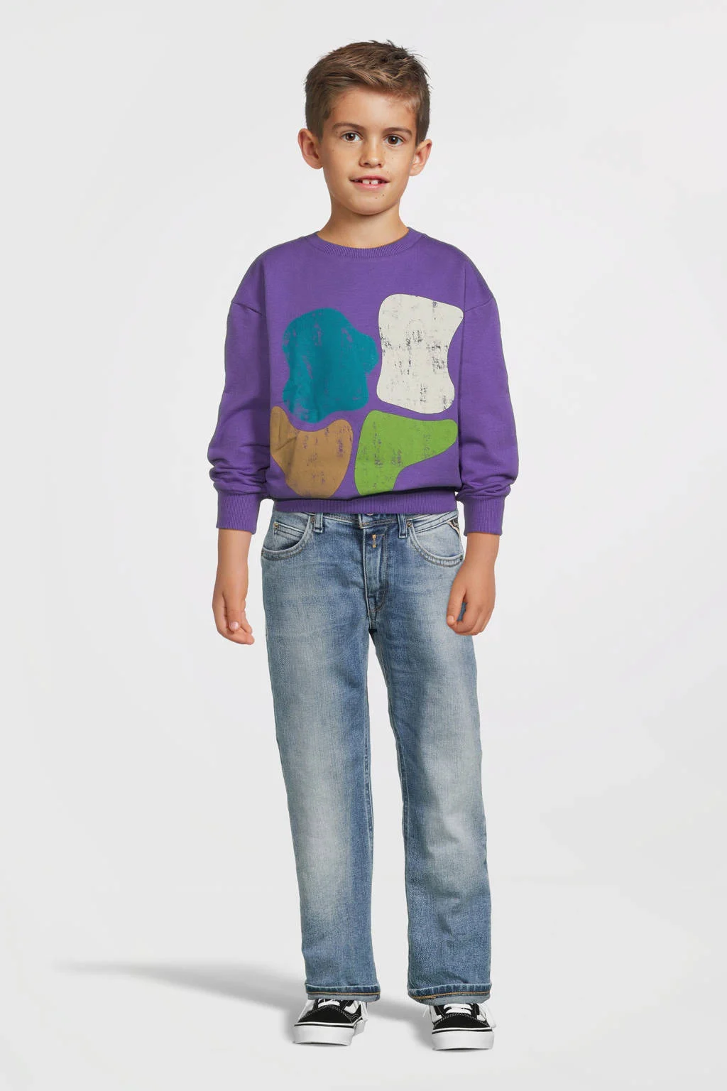 Your Wishes sweater paars