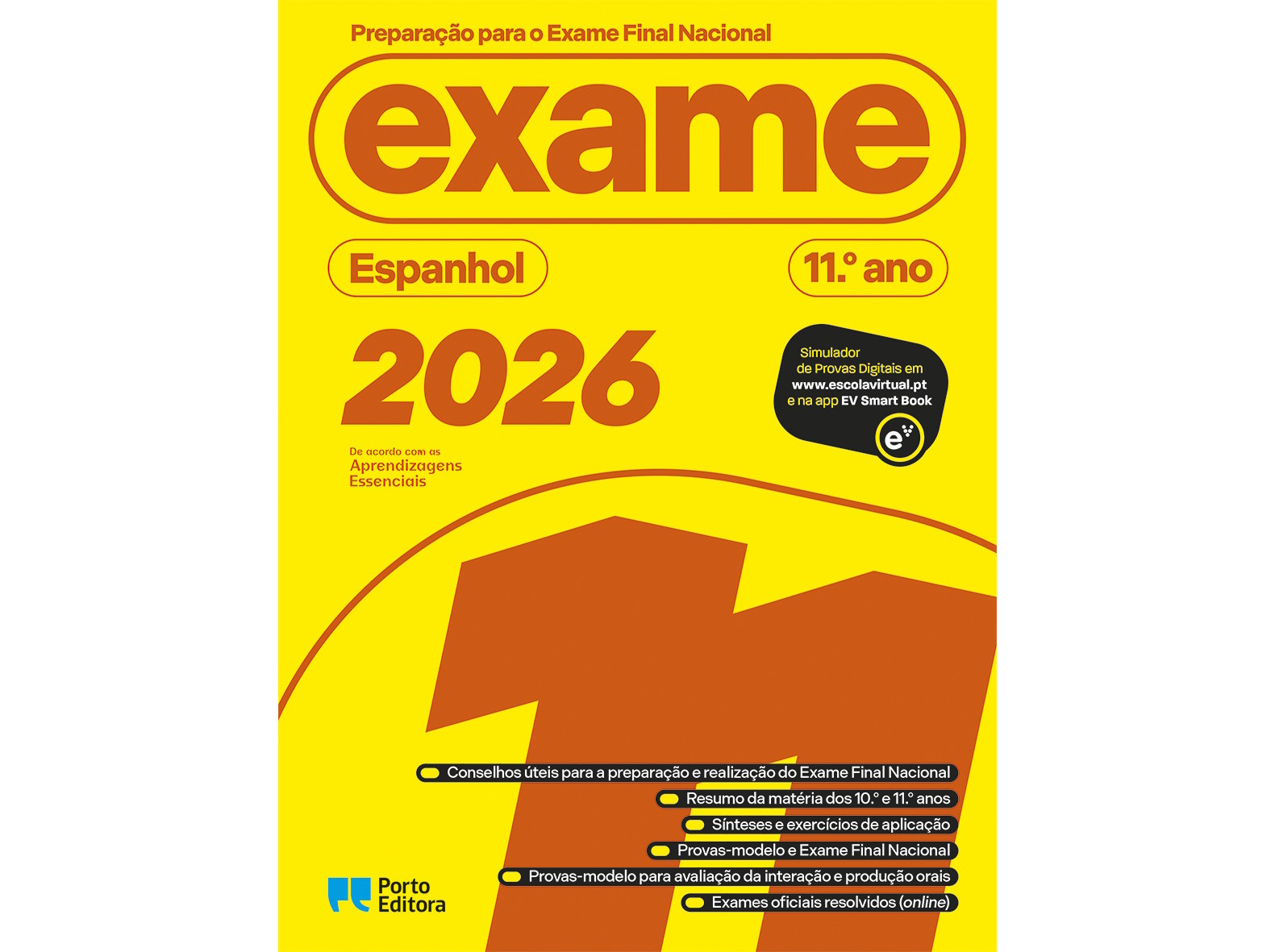 LIVRO PREP. P/ O EXAME FINAL NAC. 2026 ESPANHOL - INIC. 11