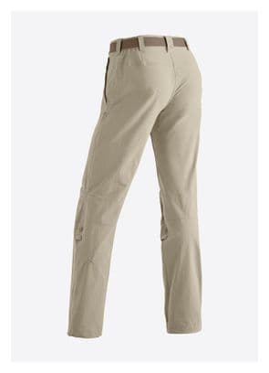 Pantalon Femme Maier Sports Lulaka Beige Short