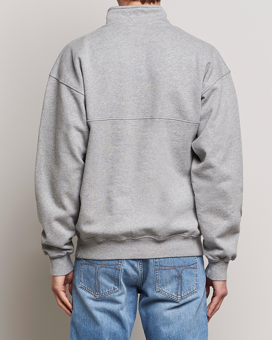 Colorful Standard Classic Organic Half-Zip Heather Grey