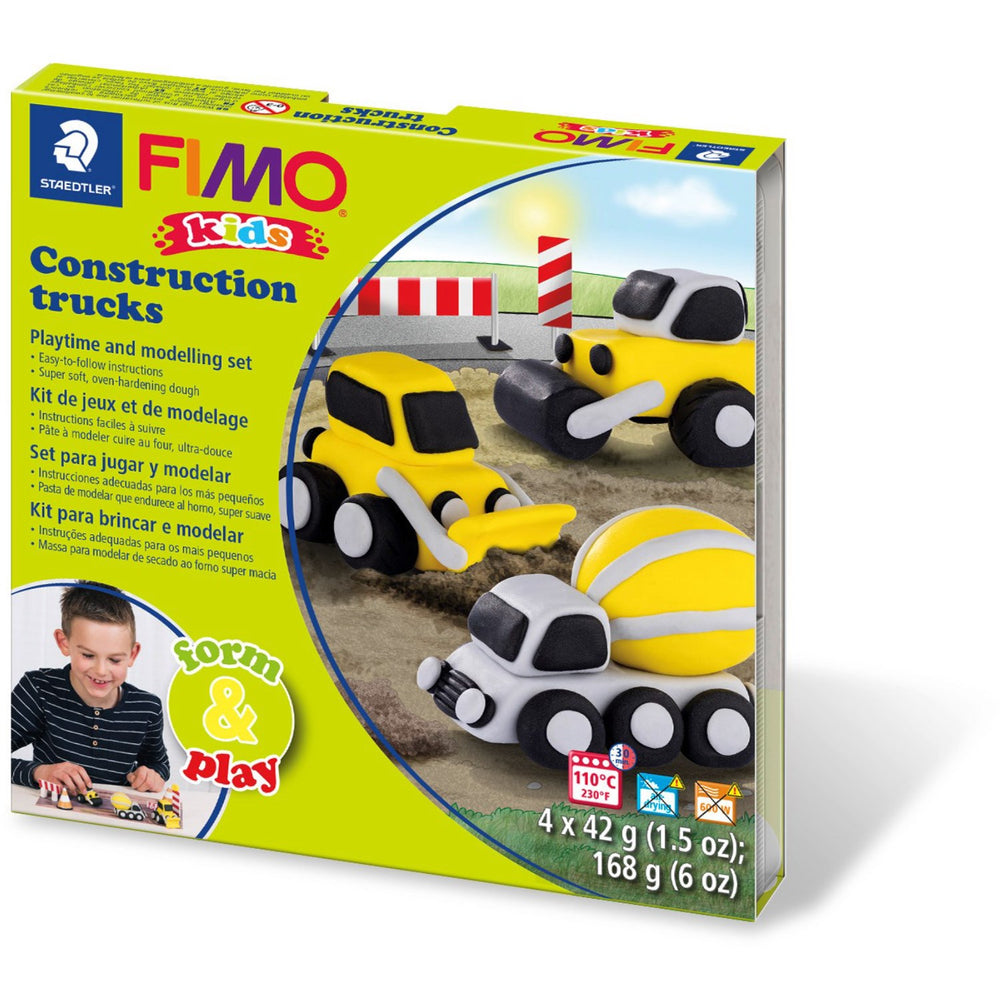 Køb Staedtler Modellervoks Fimo Kids Trucks