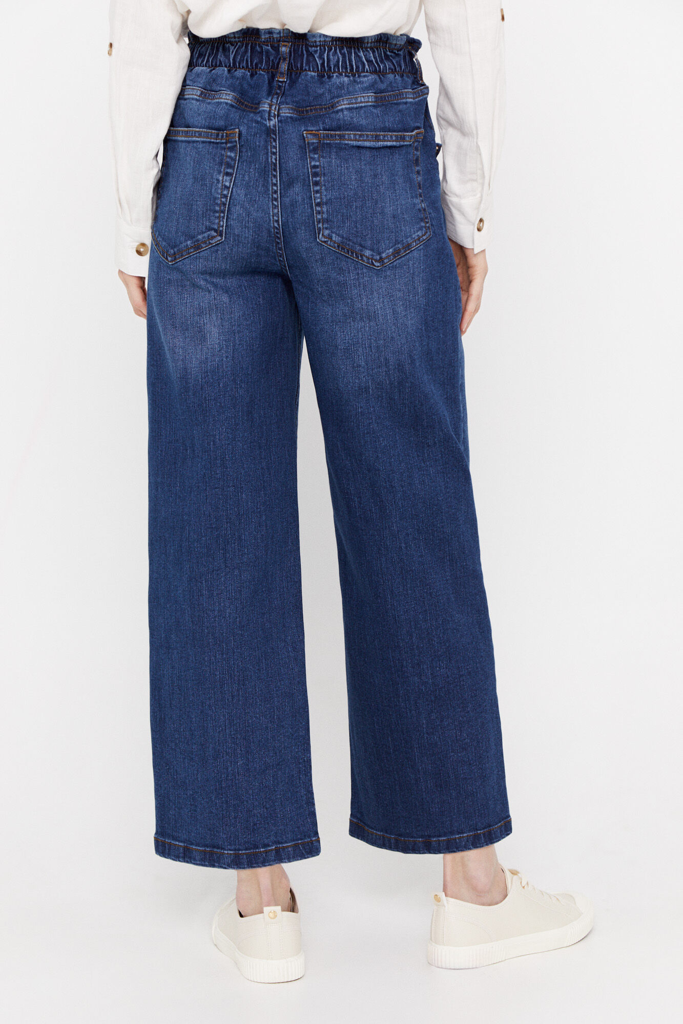 Calça jeans Easy Fit - Azul