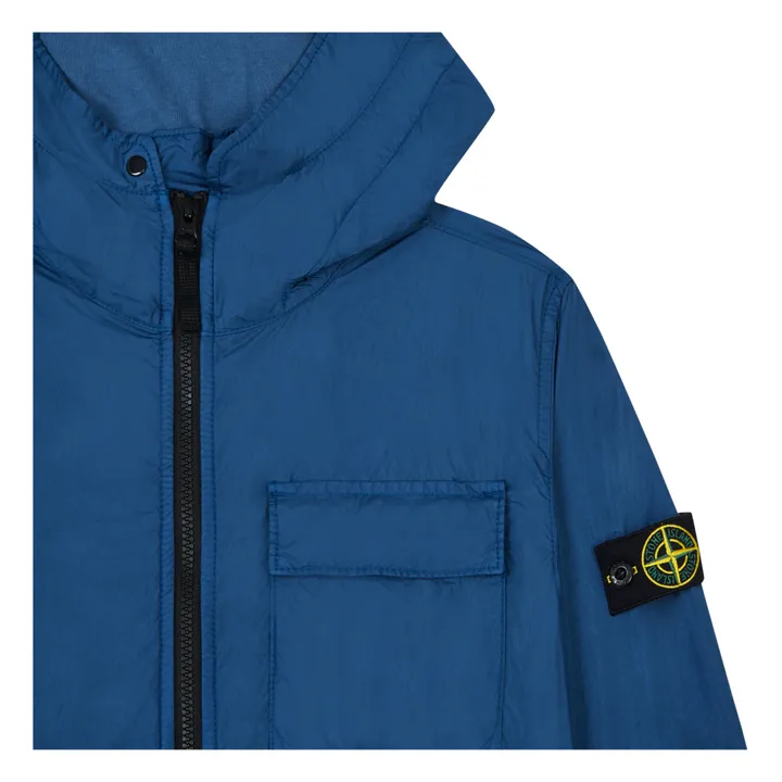 Stone Island Veste à Capuche Uni | Bleu
