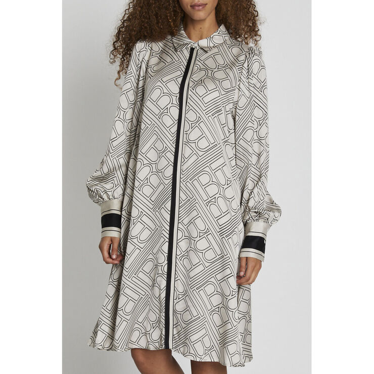Bruuns Bazaar FloretBBBecca dress Light logo print