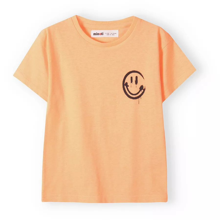 MINOTI 4er-Pack T-Shirts WeißOrangeSchwarzGrau