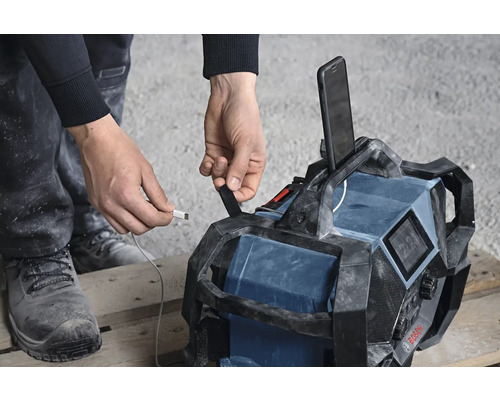 Bosch GPB 18VH-6 SRC DAB+ accu-werkradio, zonder accu en lader