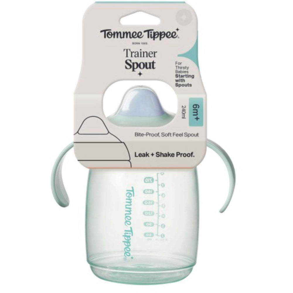 Køb Tommee Tippee Trainer Spout Kop 6M+ 240 Ml - Boy