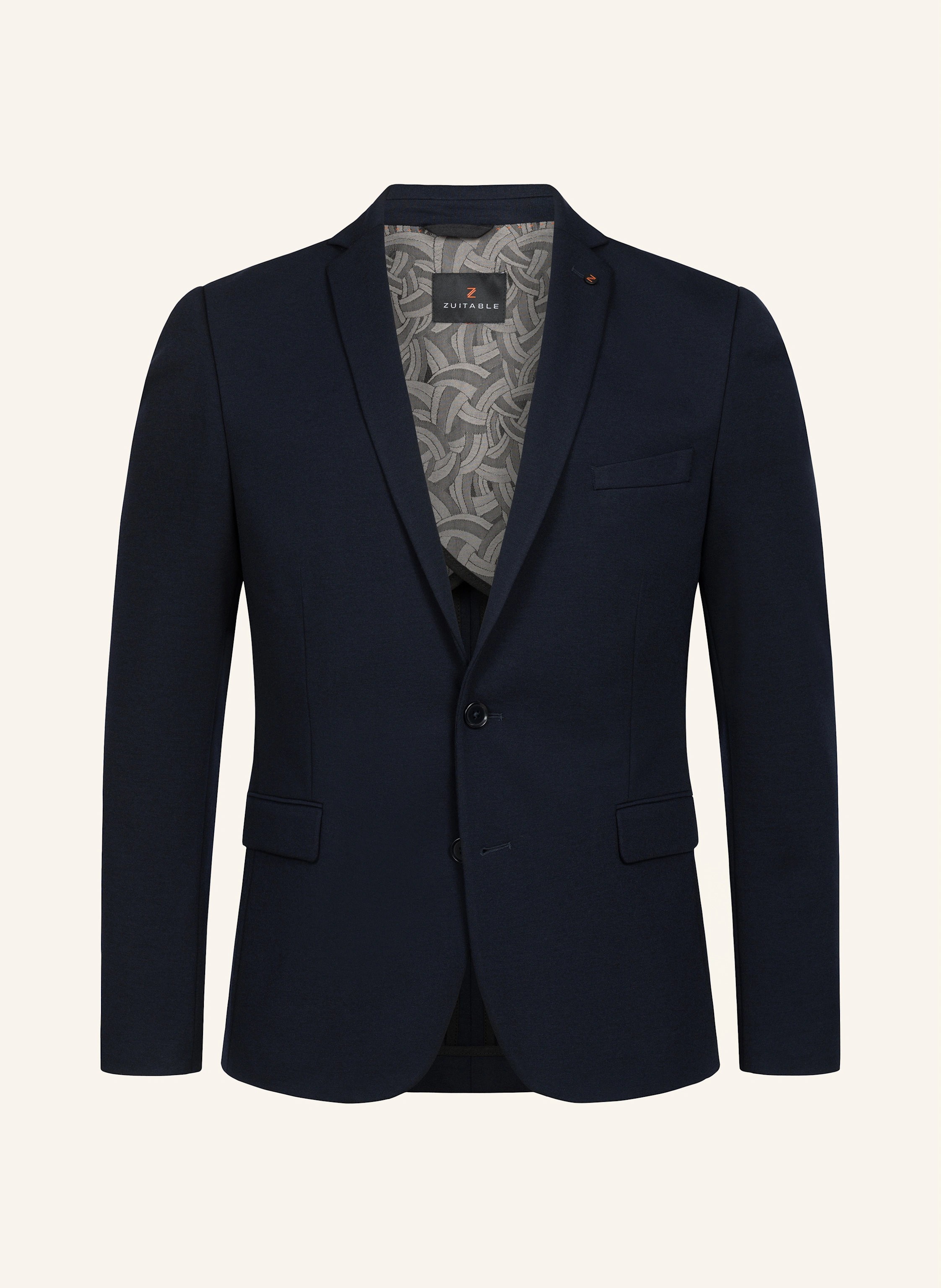 ZUITABLE Anzugssakko DINORRIS Slim Fit aus Jersey