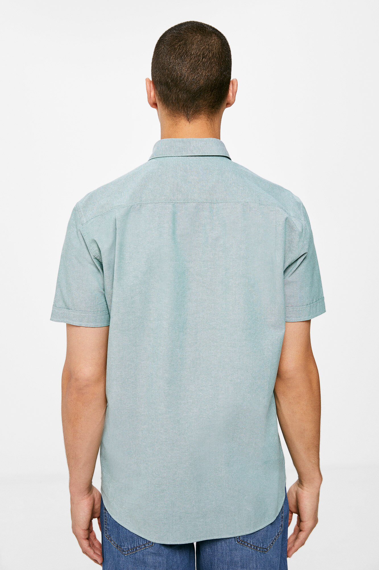 Camisa Pinpoint - verde
