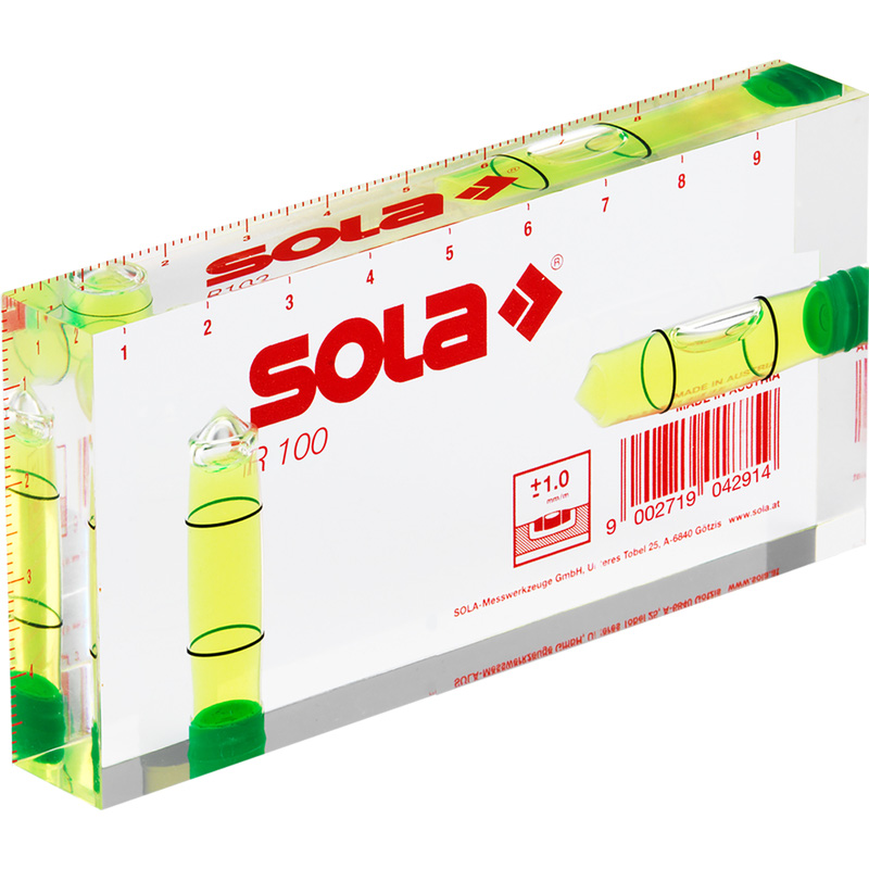 Sola R100 Waterpas groen 90mm