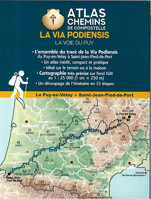 CHAMINA - ATLAS CHEMIN DE COMPOSTELLE VIA PODIENSIS