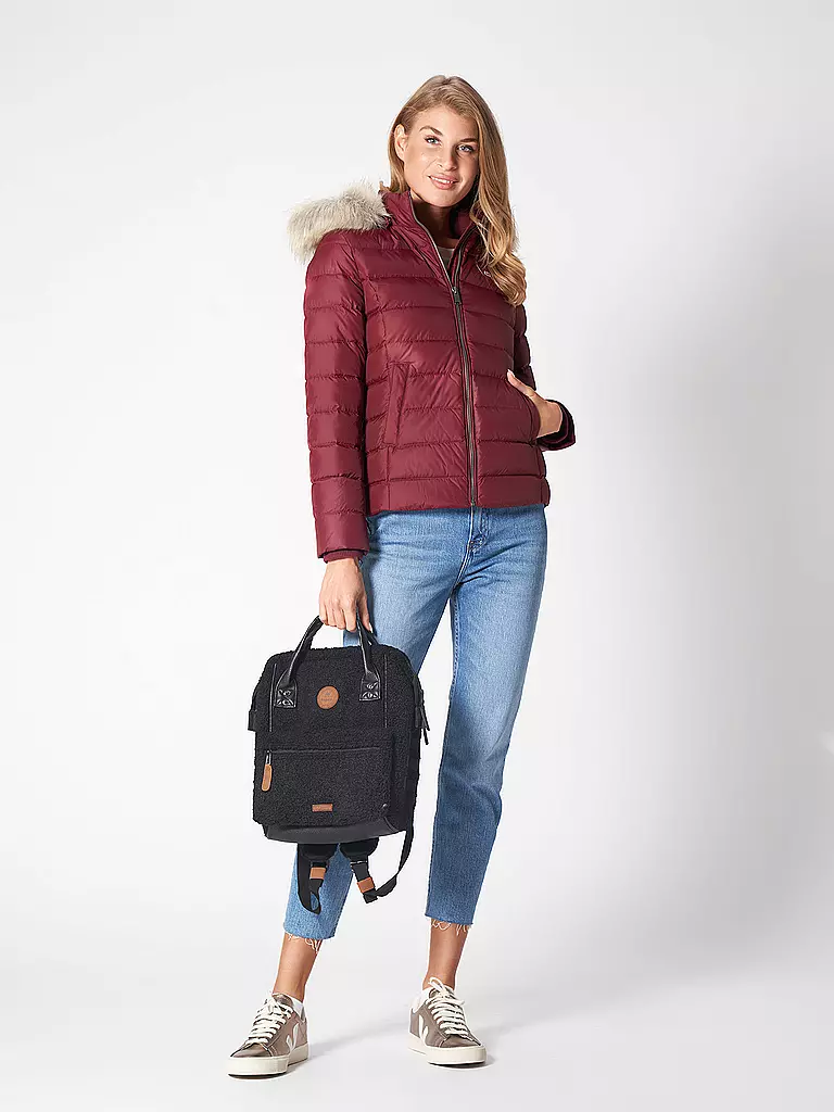 TOMMY JEANS Daunenjacke Martina dunkelrot