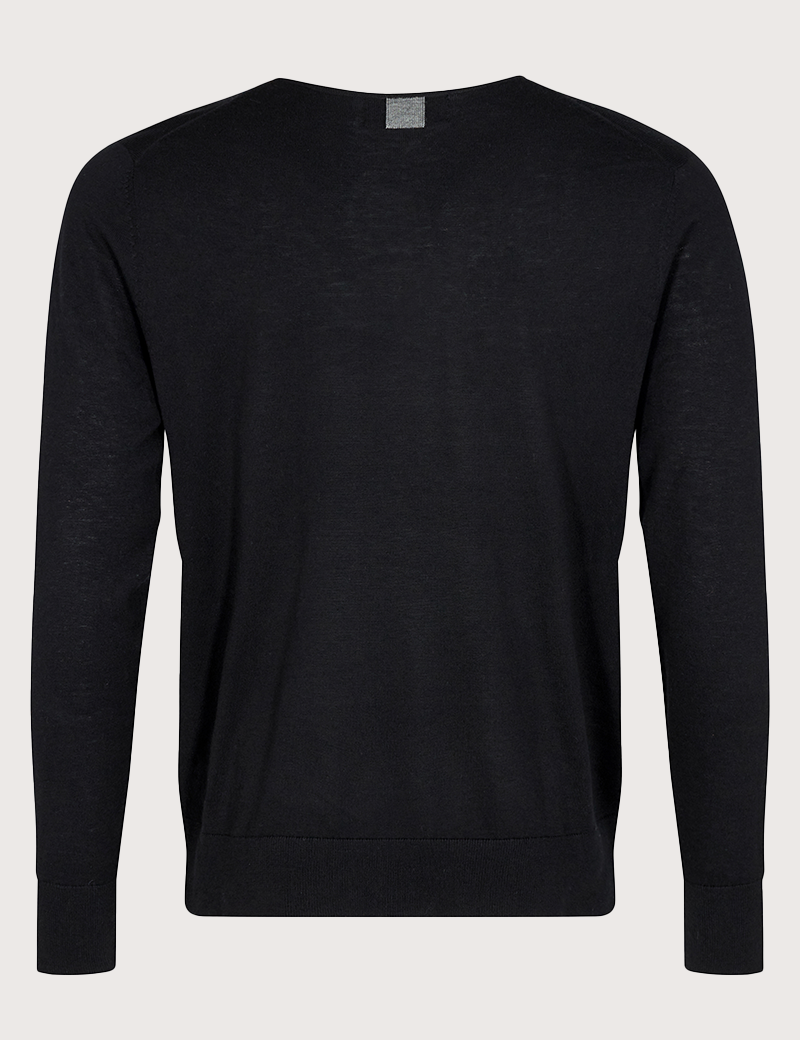 MOS MOSH TRICOT HOMME ADAM SUPIMA NOIR
