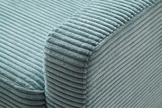Sofa MOSAIK 2-sitzig blau/ grau
