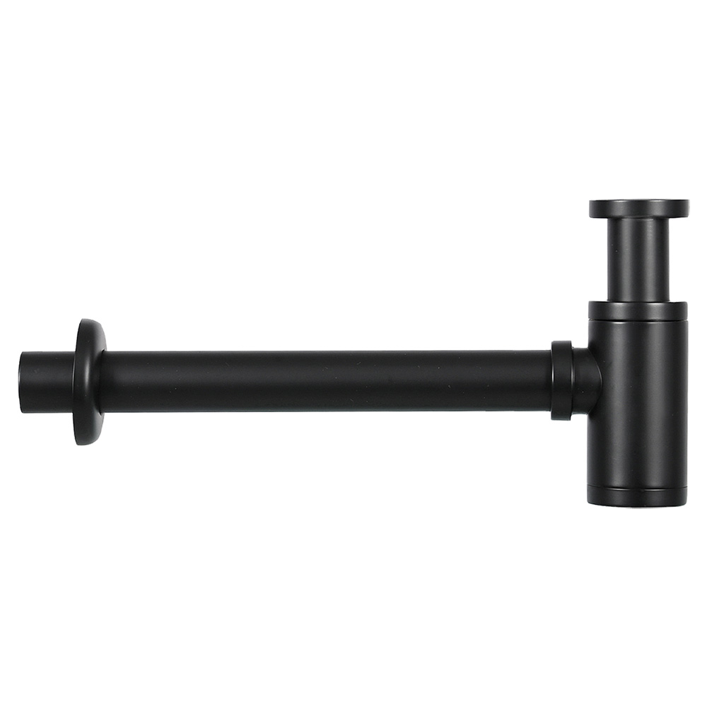 Differnz Force fonteinset keramiek met gebogen kraan mat zwart