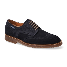 piers  Daim velours 9855 blue  Marine