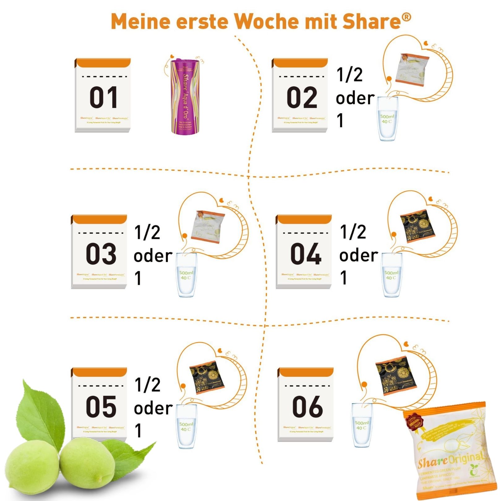 Share Original Pflaumen + Share Pomelozzini