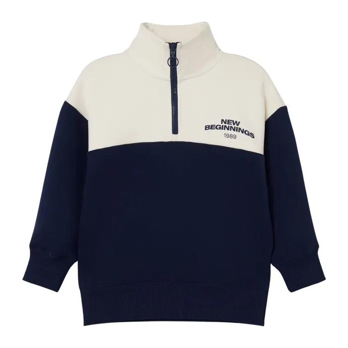 Name It Sander Relax Half Zip Sweater Jongens