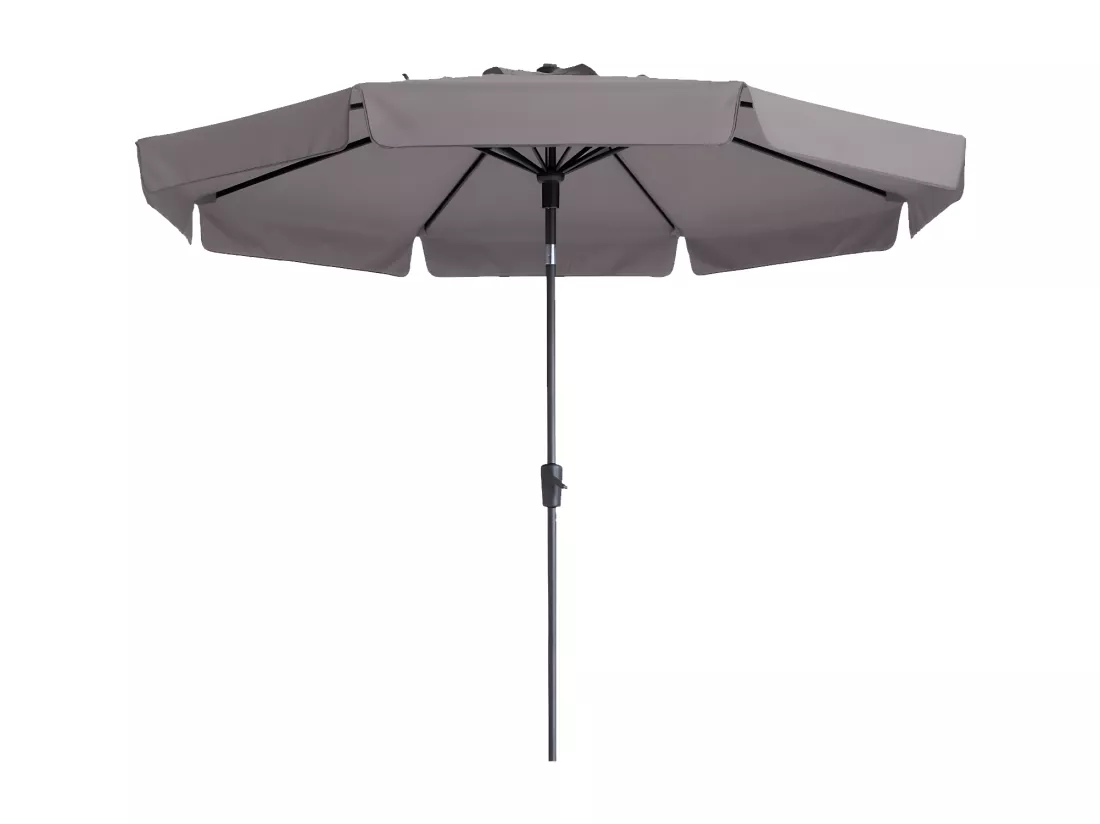 Parasol Flores Luxe 300 cm Rond Taupe
