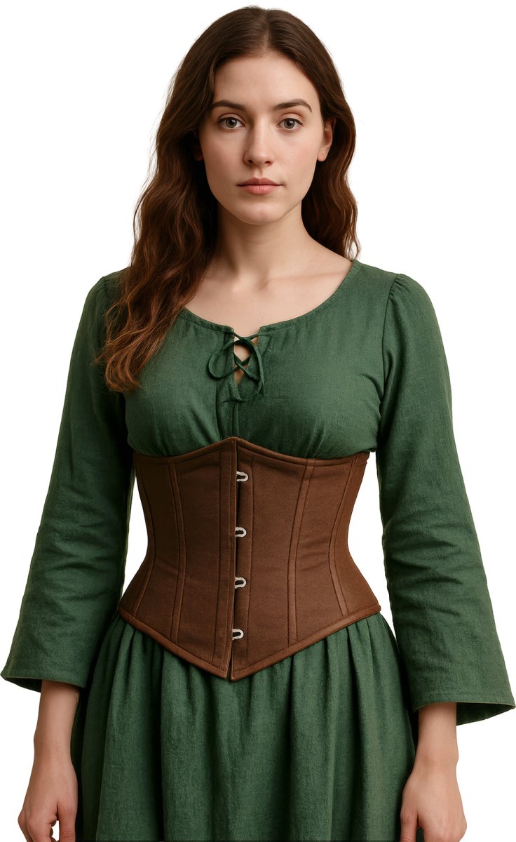Bruine Corset Dames Piraat