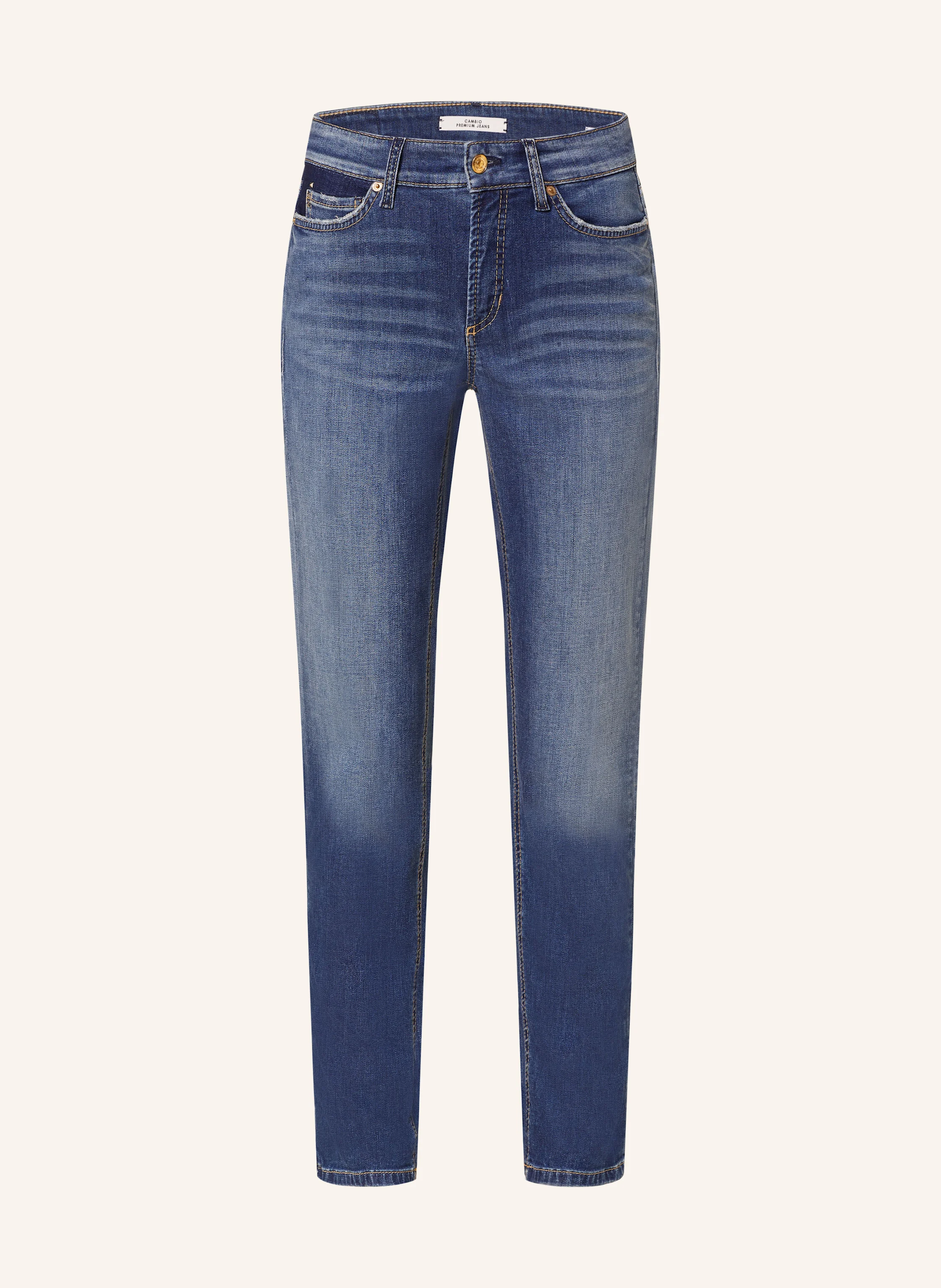 CAMBIO Bootcut Jeans FRANCESCA mit Nieten