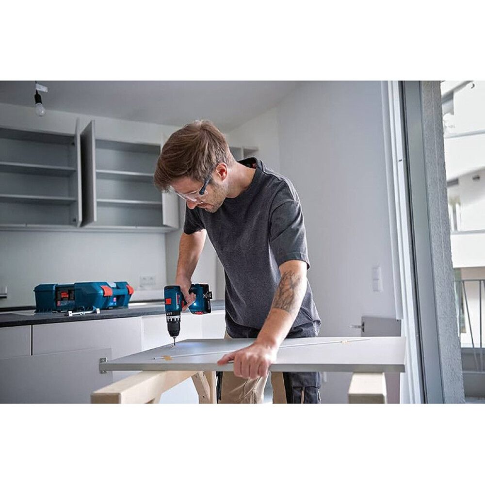 SLAGBORMASKIN BOSCH GSB 18V-45 2+4AH LC