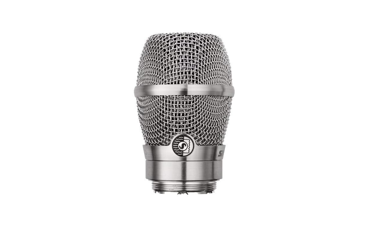 Funkmikrofonkopf RPW194 / KSM11 Nickel<br>Kondensatorkapsel mit Nierencharakteristik für Drahtlosmikrofone für Gesang und Sprache