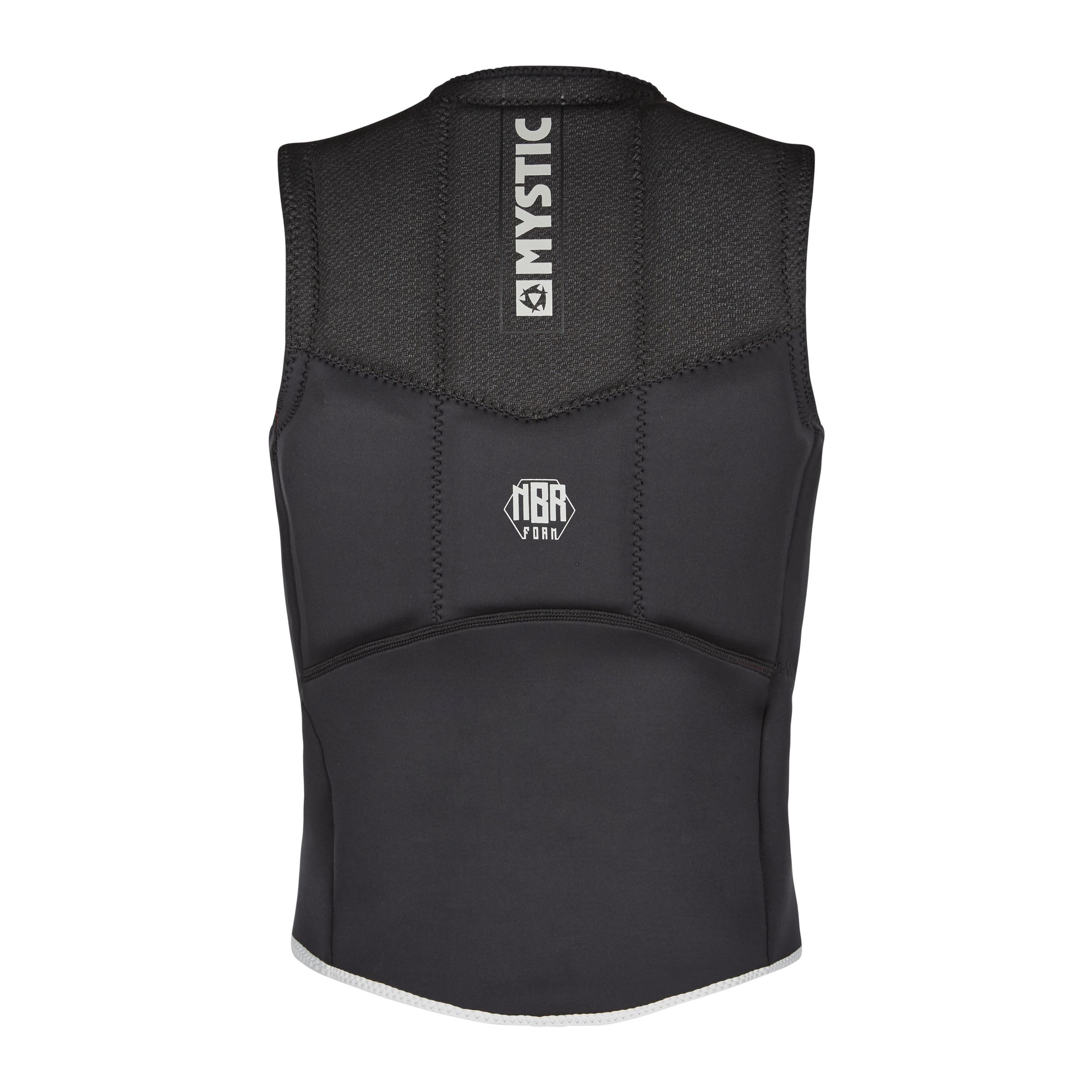 Mystic Foil Impact Vest - F/zip Black