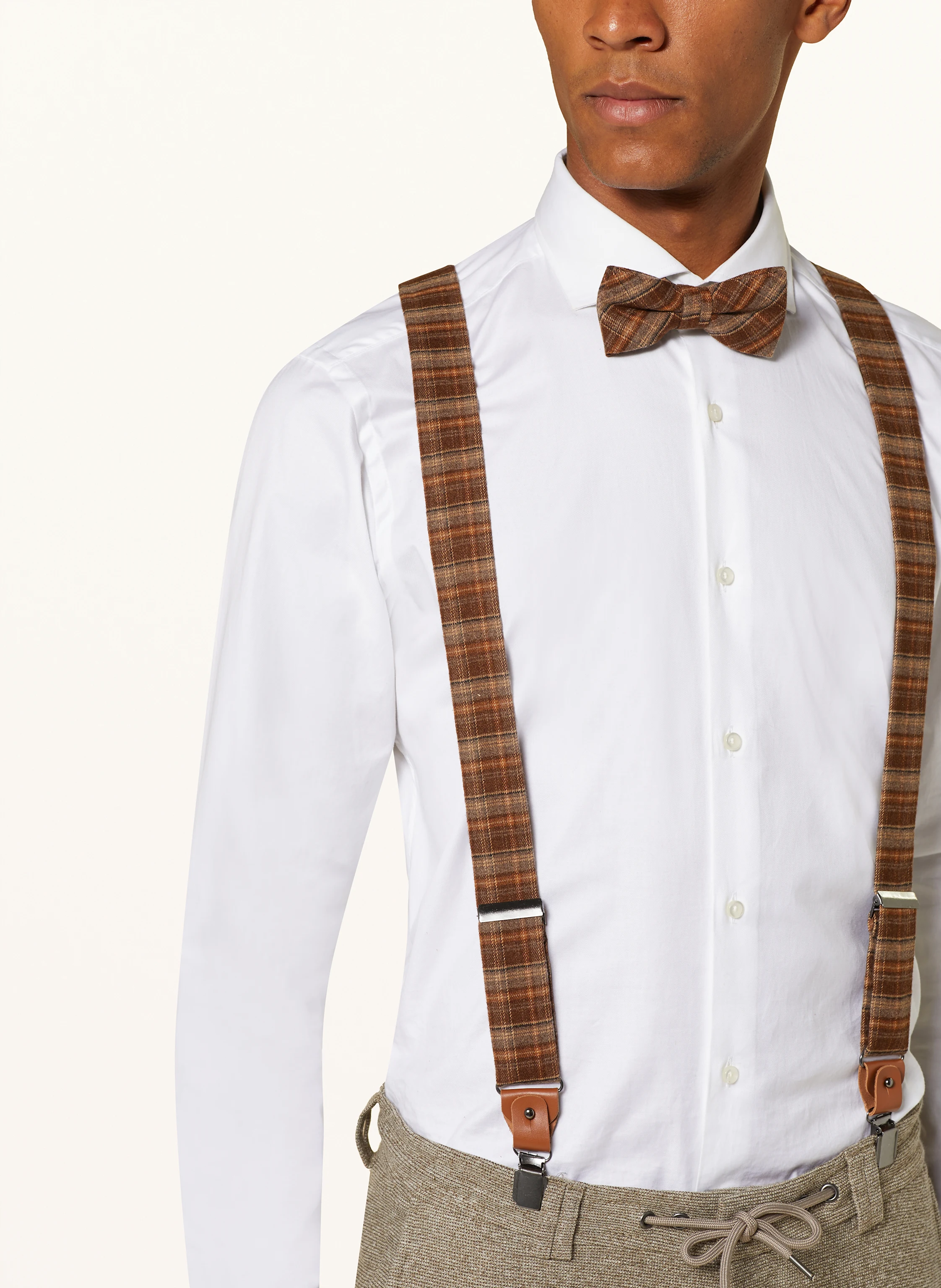 Prince BOWTIE Set: Hosenträger, Fliege und Einstecktuch